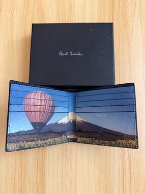 PAUL SMITH
Signature Balloon-print Billfold Wallet in Leather